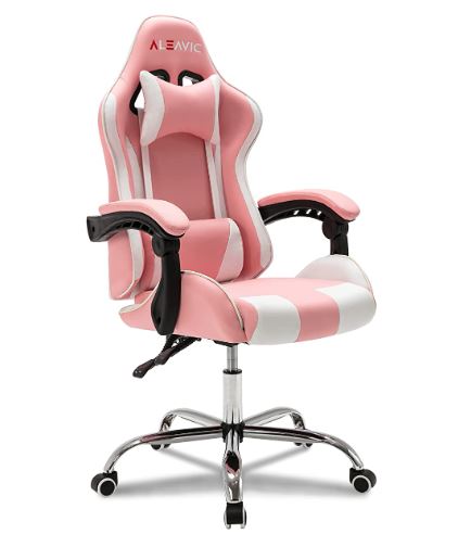 ALEAVIC Pink Gaming Chair 