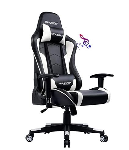 GTRACING GT890M-WHITE Video Game Chairs