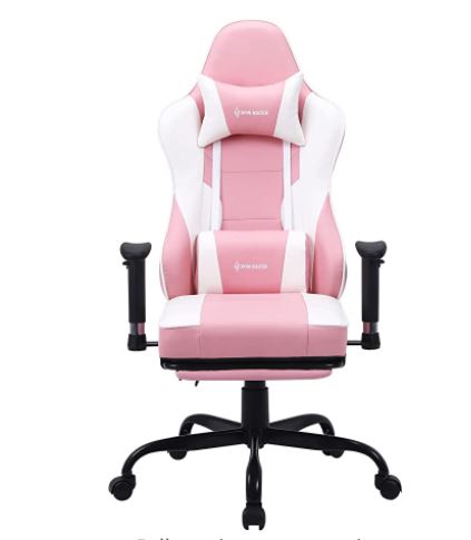 Von Massage Racer pink gaming chair
