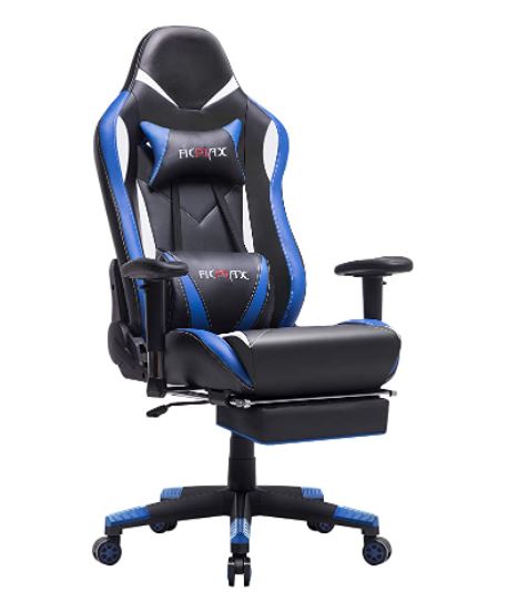 Ficmax Ergonomic Massage Gaming Chair 
