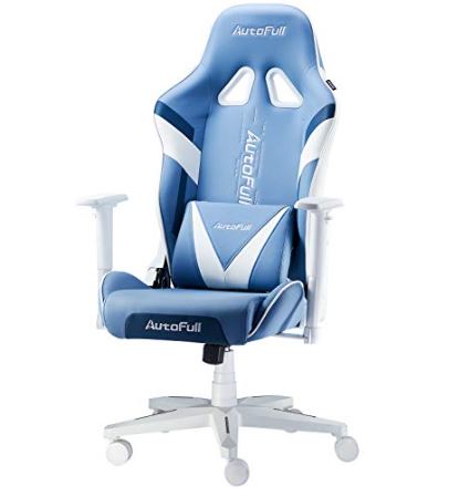 AutoFull Blue Gaming Chair Racing