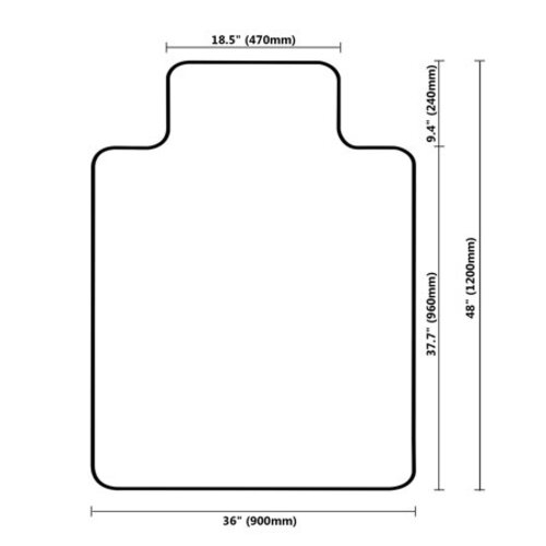 How to Choose a Chair Mat. dimensions