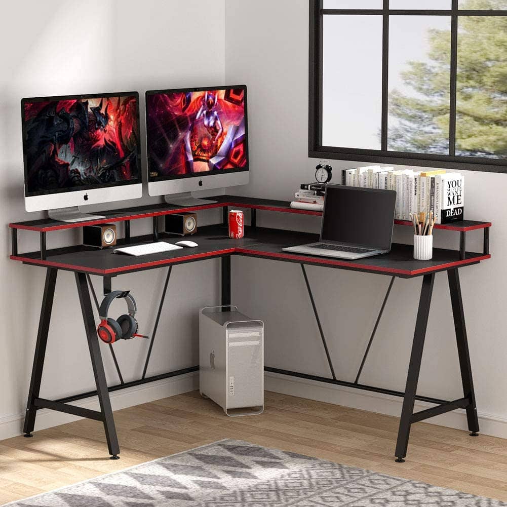 7 Best Corner Gaming Desk with LED Lights Potential - The Gamer Collective