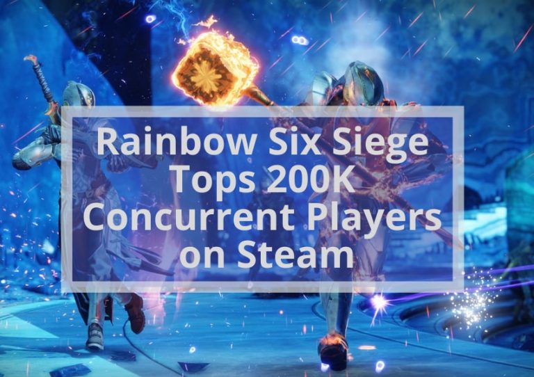 Rainbow Six Siege Tops 200K Concurrent Players on Steam
