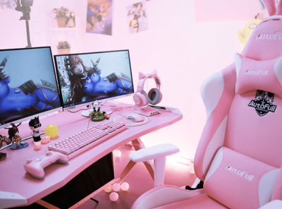 Pink Girly Gaming Setup Necessities for a Cute Gamer Girl Setup