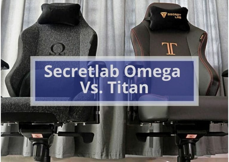 Secretlab Omega Vs. Titan: 10 main differences