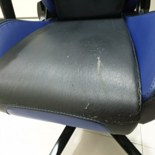 protect your gaming chair from  sharp objects